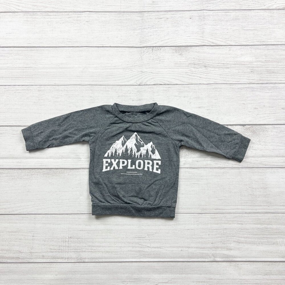 Emily and Oliver Explore Graphic Crewneck
